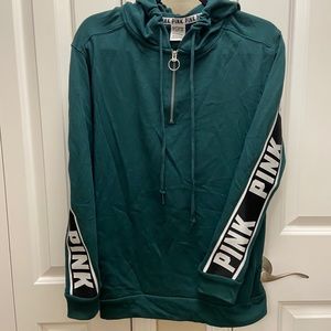 PINK Oversized Quarter Zip Tunic